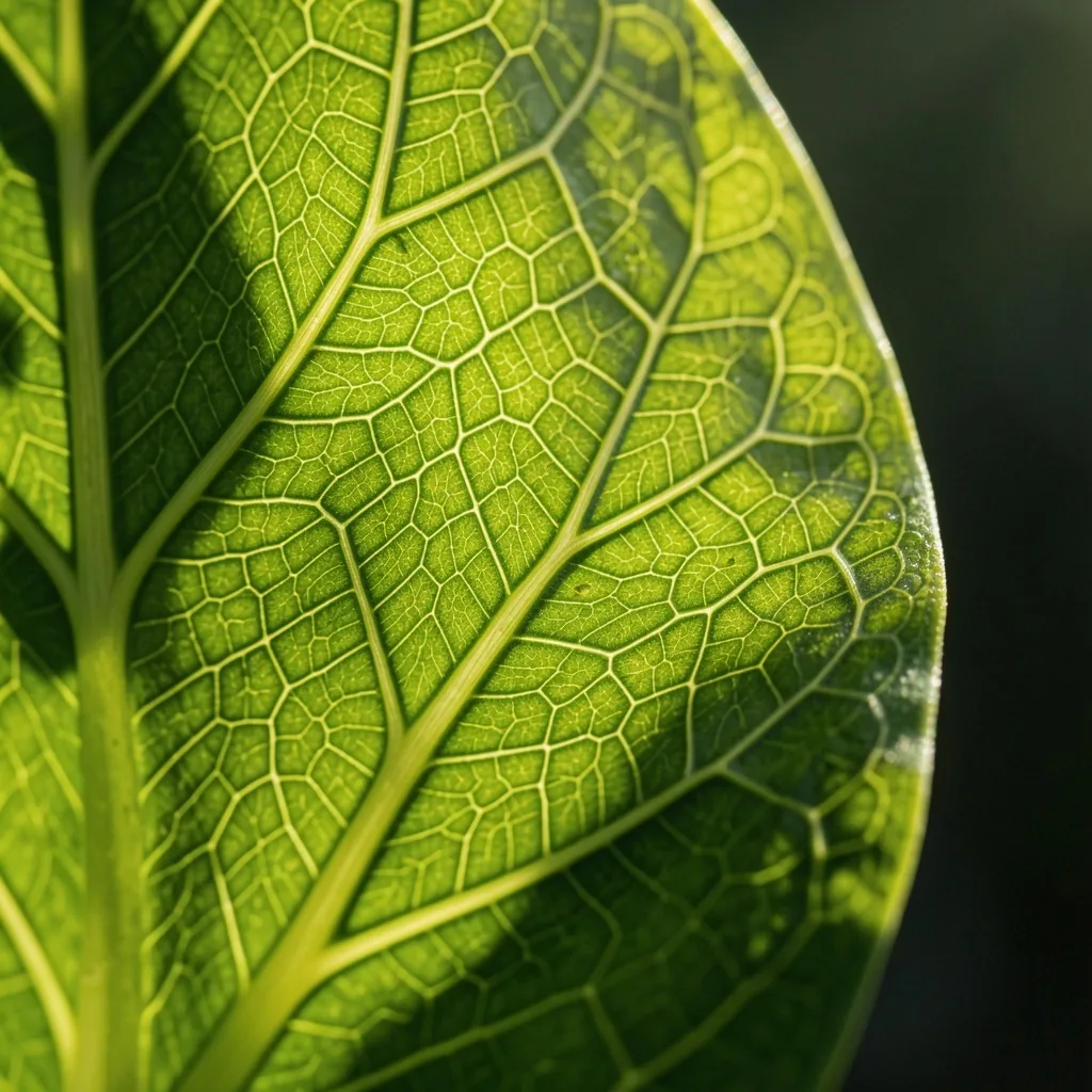 Macrofotografie a texturii organice cu detalii vasculare